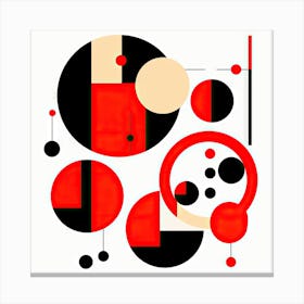 Abstract Circles #006 Canvas Print