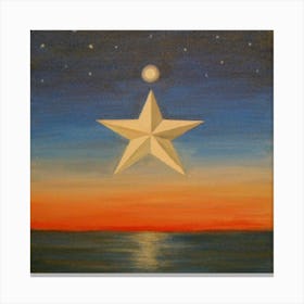 Star Painting Canvas Print