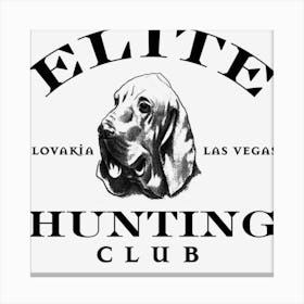 Elite Hunting Club Canvas Print