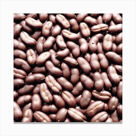 Black Beans Canvas Print