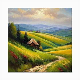 Country Road Canvas Print