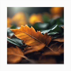 Autumn Leaves 3 Canvas Print