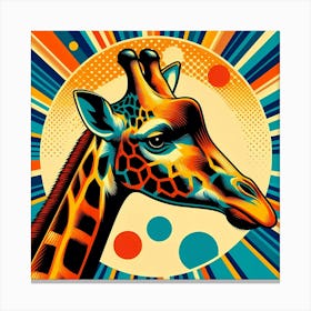 Giraffe 10 Canvas Print