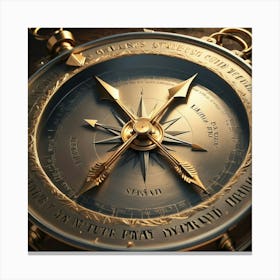 Compass 19 Canvas Print