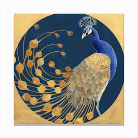 Peacock 10 Canvas Print