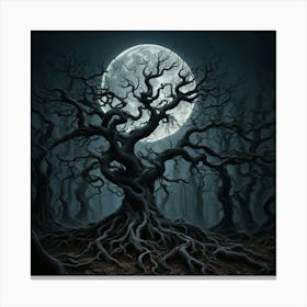 Tree Of The Dead Canvas Print