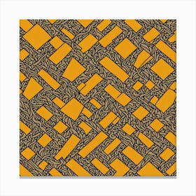 Abstract Pattern, A Seamless Pattern, Flat Art, 169 Canvas Print