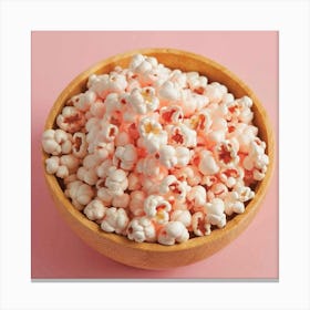 Pink Popcorn 2 Canvas Print