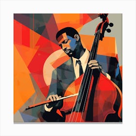 Jazz Musician 1 Canvas Print