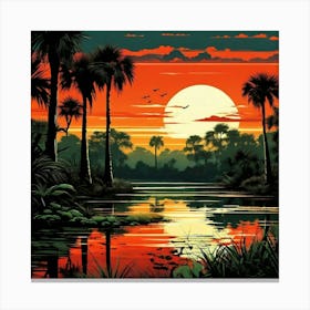 Everglades Florida Canvas Print