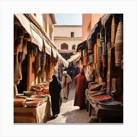 Marrakech, Morocco Canvas Print