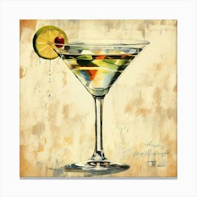 Martini 16 Canvas Print