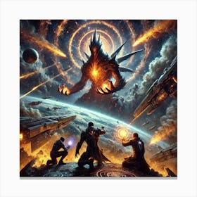 Episode 3 Gravitys Grasp Season 13 Ignis Luporum Canvas Print