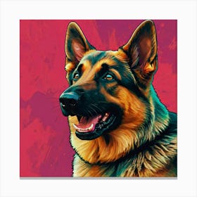 German Shepherd Canvas Print