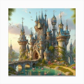 Disney Castle 1 Canvas Print