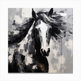 Luna Horse Canvas Print
