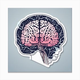 Human Brain 104 Canvas Print