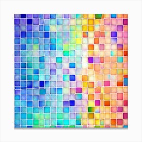 Mosaic Tile Background 2 Canvas Print