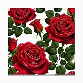 Red Roses 9 Canvas Print