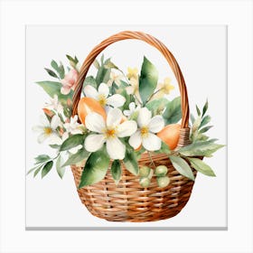 Easter Basket 3 Canvas Print