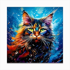 Coon Cat 1 Canvas Print