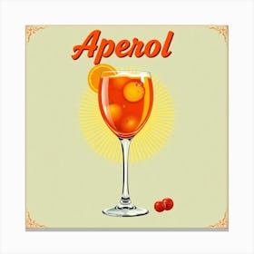 Aperitif Canvas Print