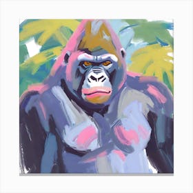 Cross River Gorilla 03 Canvas Print