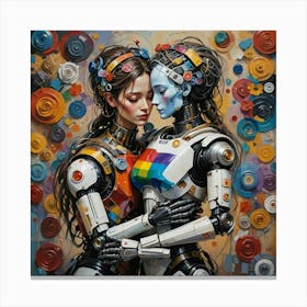 Robots Canvas Print