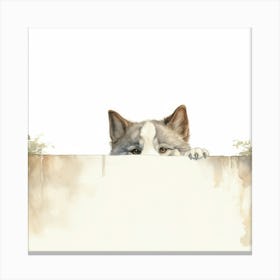 Husky Canvas Print