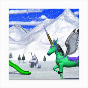 Unicornplayground 000 Canvas Print