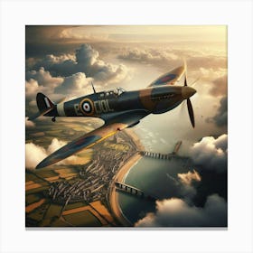 Spitfire 5 Canvas Print