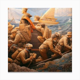 Napoleonic Wars Canvas Print