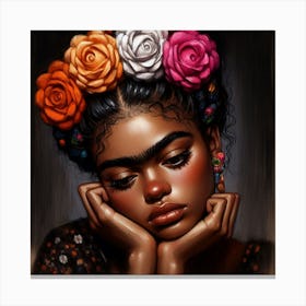Frida Kahlo always Canvas Print