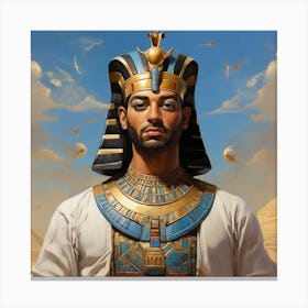 Egyptian Pharaoh Canvas Print