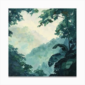 'Jungle View' Canvas Print