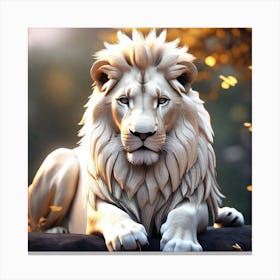 Lion art 33 Canvas Print