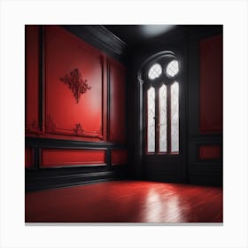 Red Room Stock Videos & Royalty-Free Footage Canvas Print