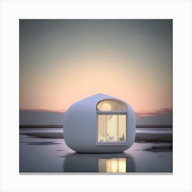 House On Patagonia Canvas Print