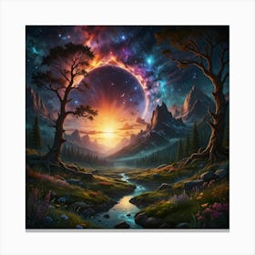 Ethereal Landscape 12 Canvas Print