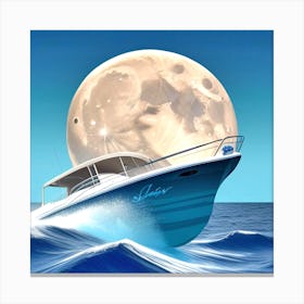 Moonlight Cruise 33 Canvas Print