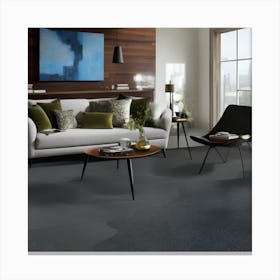 Modern Living Room Canvas Print