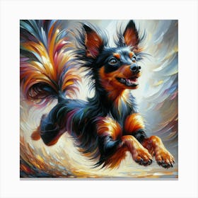 Funny dog 2 Canvas Print