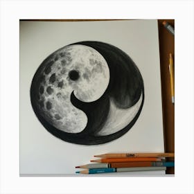 Yin Yang Canvas Print