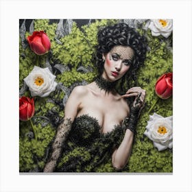 Nude styles Canvas Print