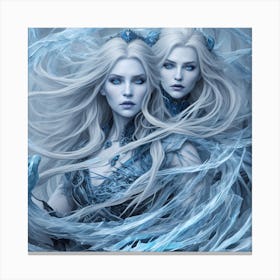 Ice Queens Canvas Print