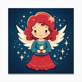 Christmas Angel 1 Canvas Print