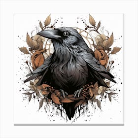 Raven 1 Canvas Print