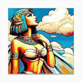 Cleopatra Portrait Artwork 95 Canvas Print