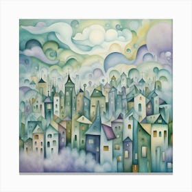 Cityscape 9 Canvas Print