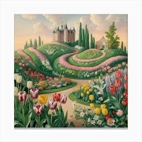 Tulip Garden 7 Canvas Print